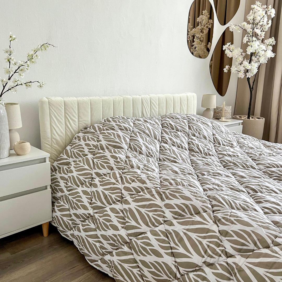 HappyBed Gentle waves - Duvet for all seasons - 100% cotton