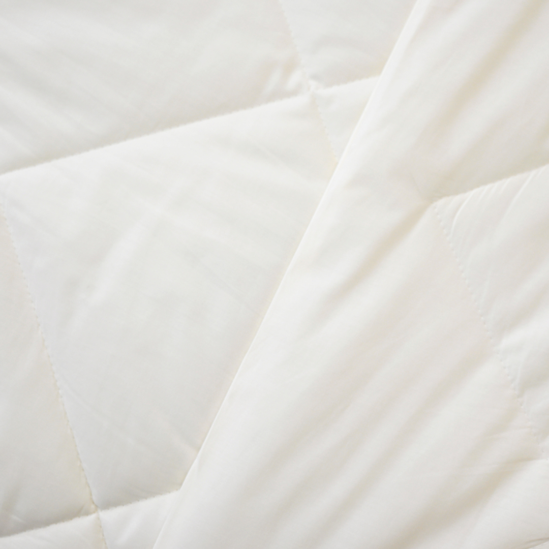 HappyBed Premium - Off White - Summer Duvet - Percale Cotton