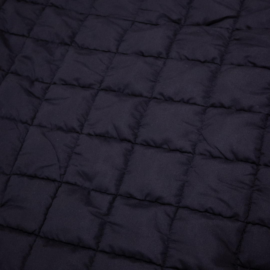 HappyBed Bettdecke | Puffy Black | Für das ganze Jahr