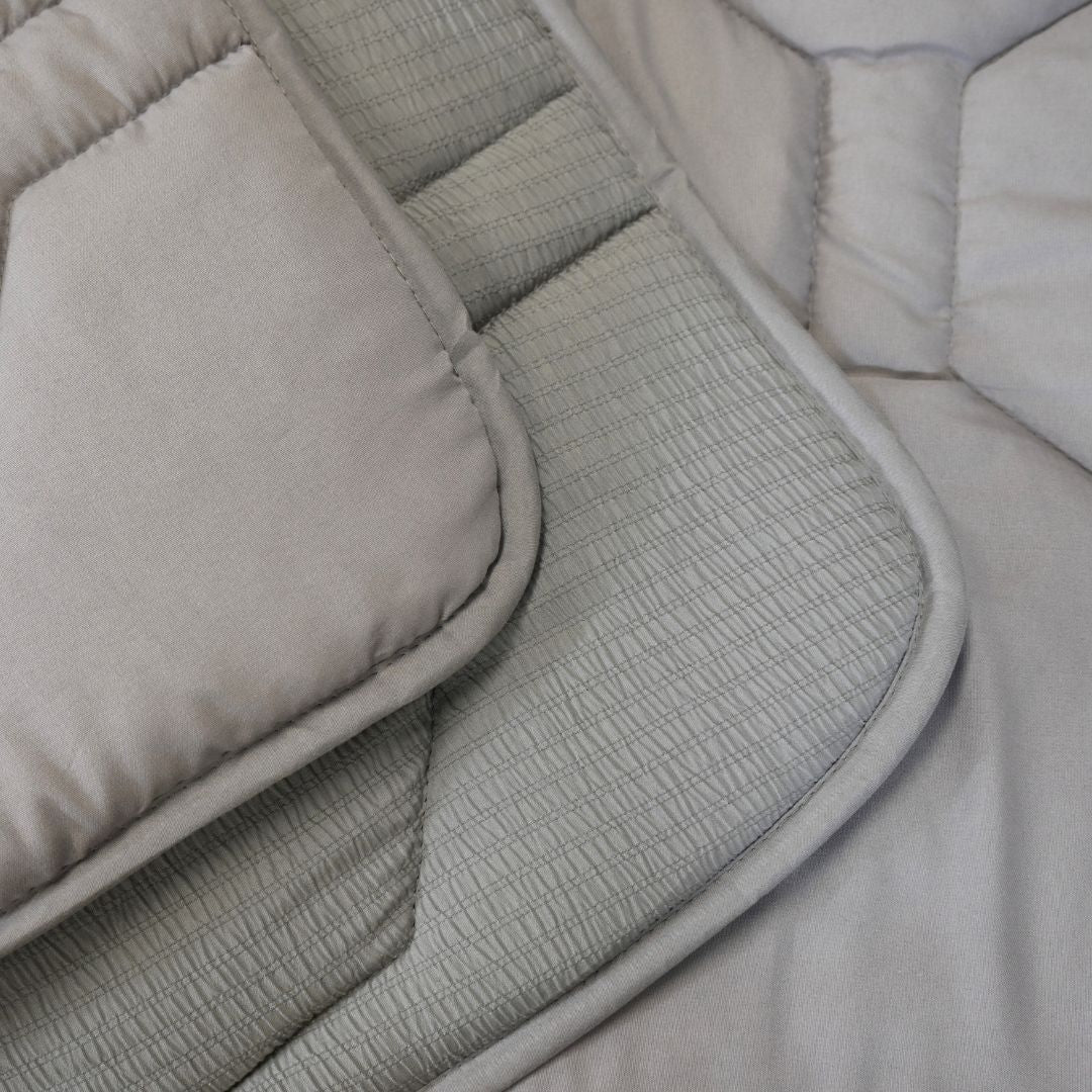 HappyBed Mousseline Grey - Duvet for the whole year