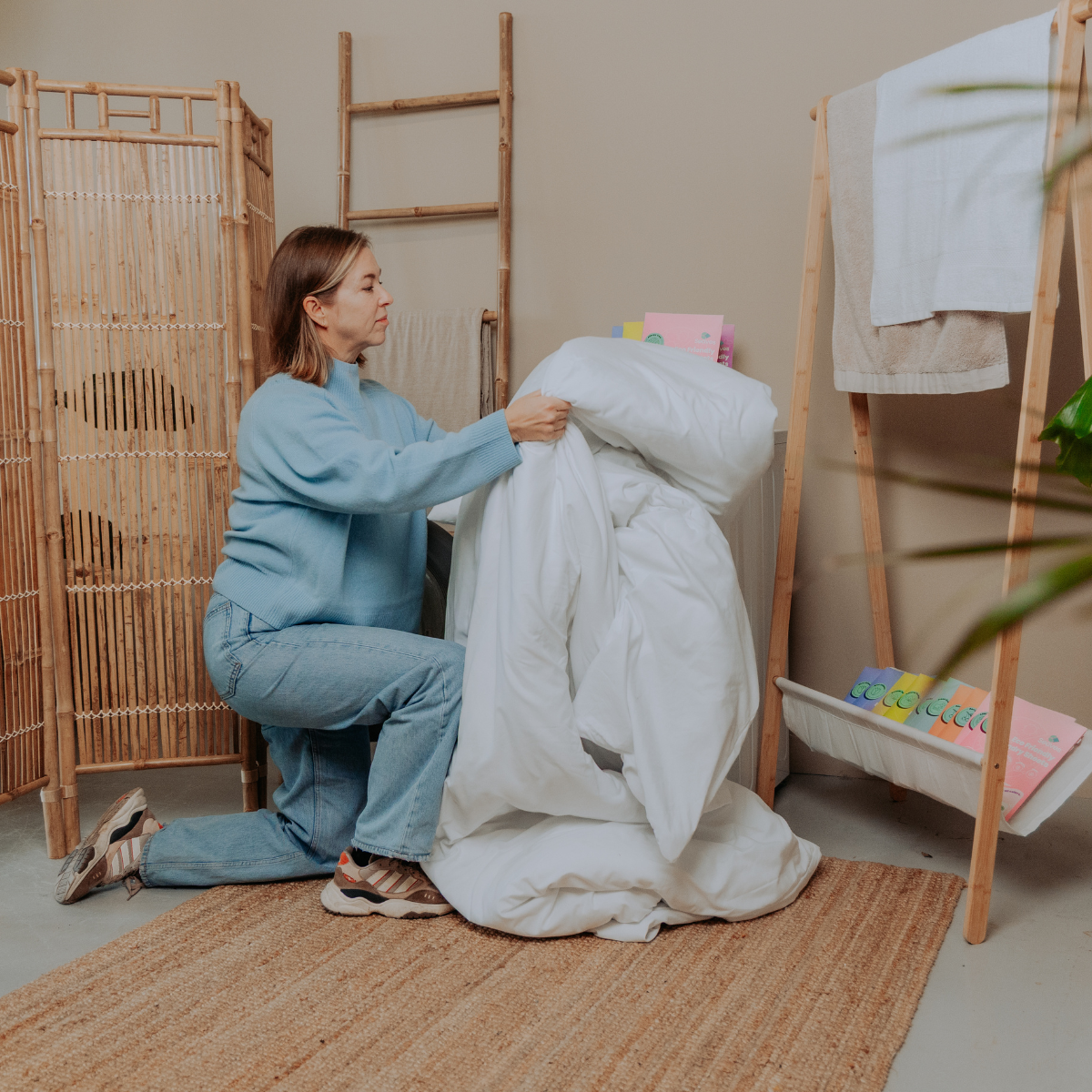 Seaves Wasstreifen - Natürliche Blumen