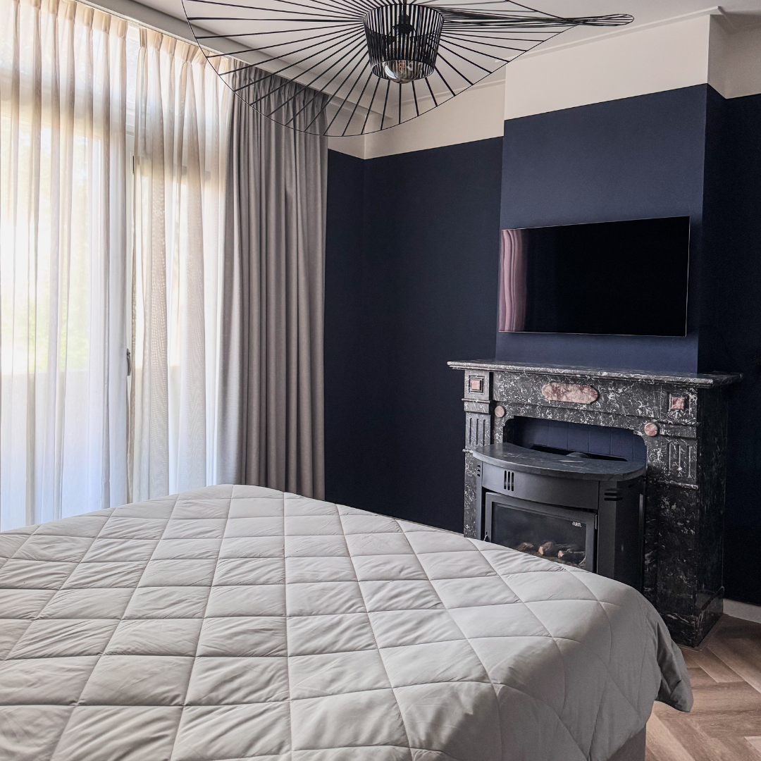 HappyBed Premium - Pebble grey - Summer duvet - Percale cotton