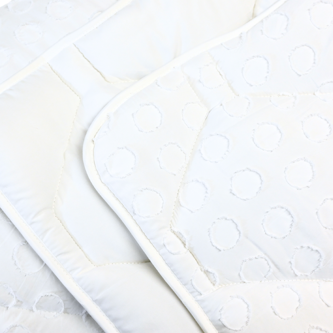 HappyBed Tufted dekbed voor het hele jaar - Frosty White