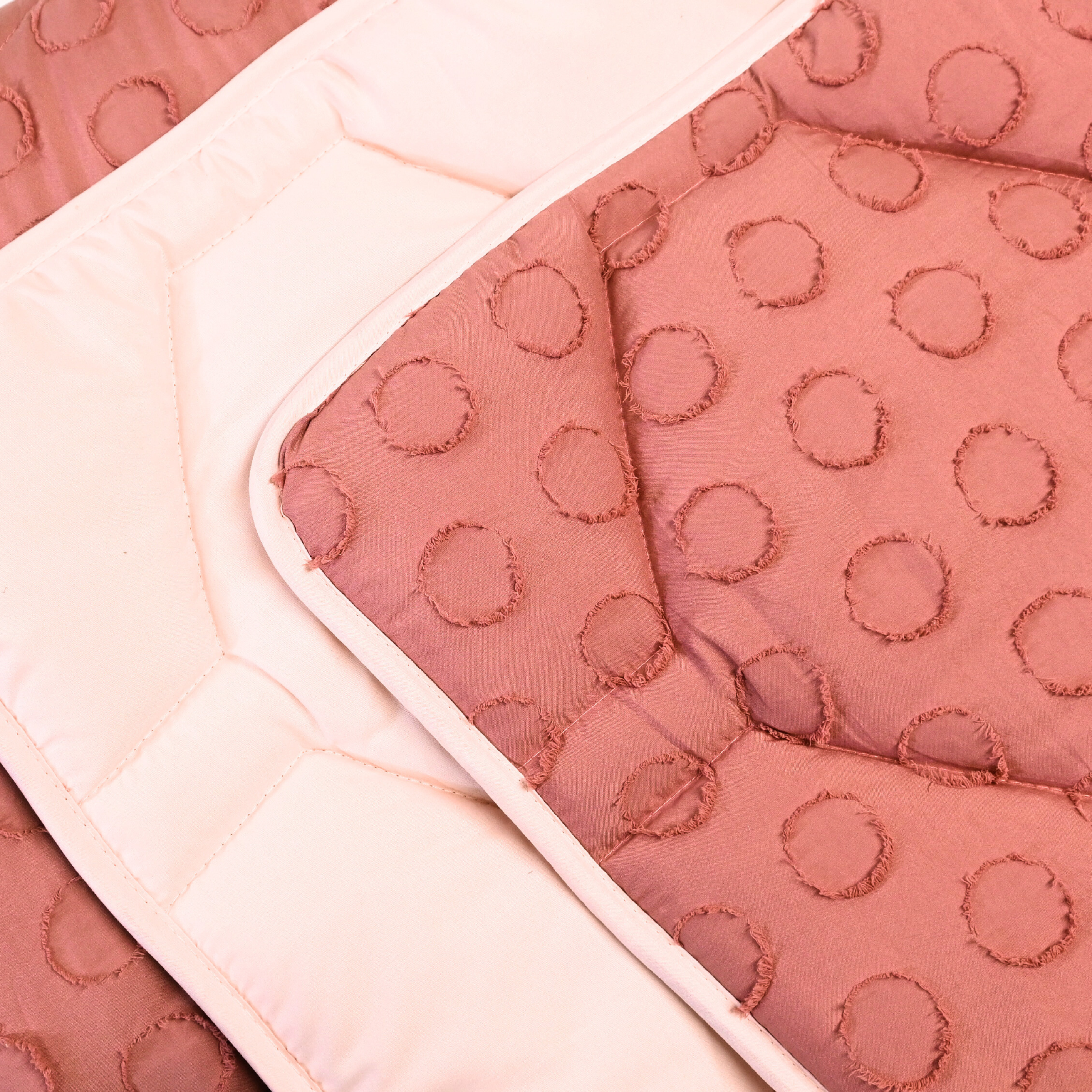 HappyBed Tufted dekbed voor het hele jaar - Blushed Pink