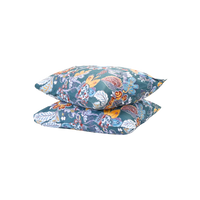 Flower harmony kussensloop set, 100% cotton, 60x70cm, floral design, HappyBed.