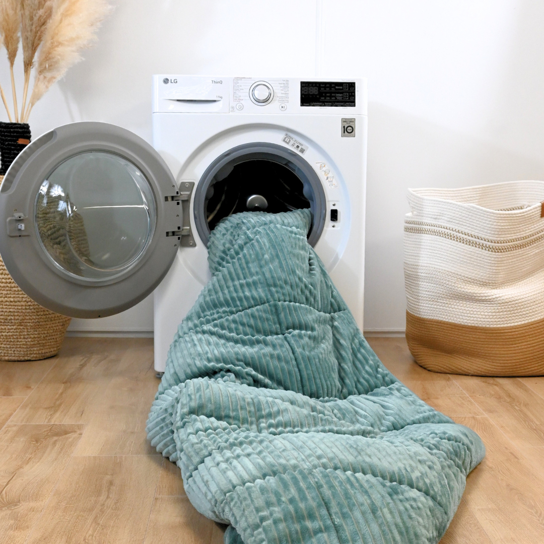 HappyBed Rib Sagebrush Green - Dekbed voor het hele jaar