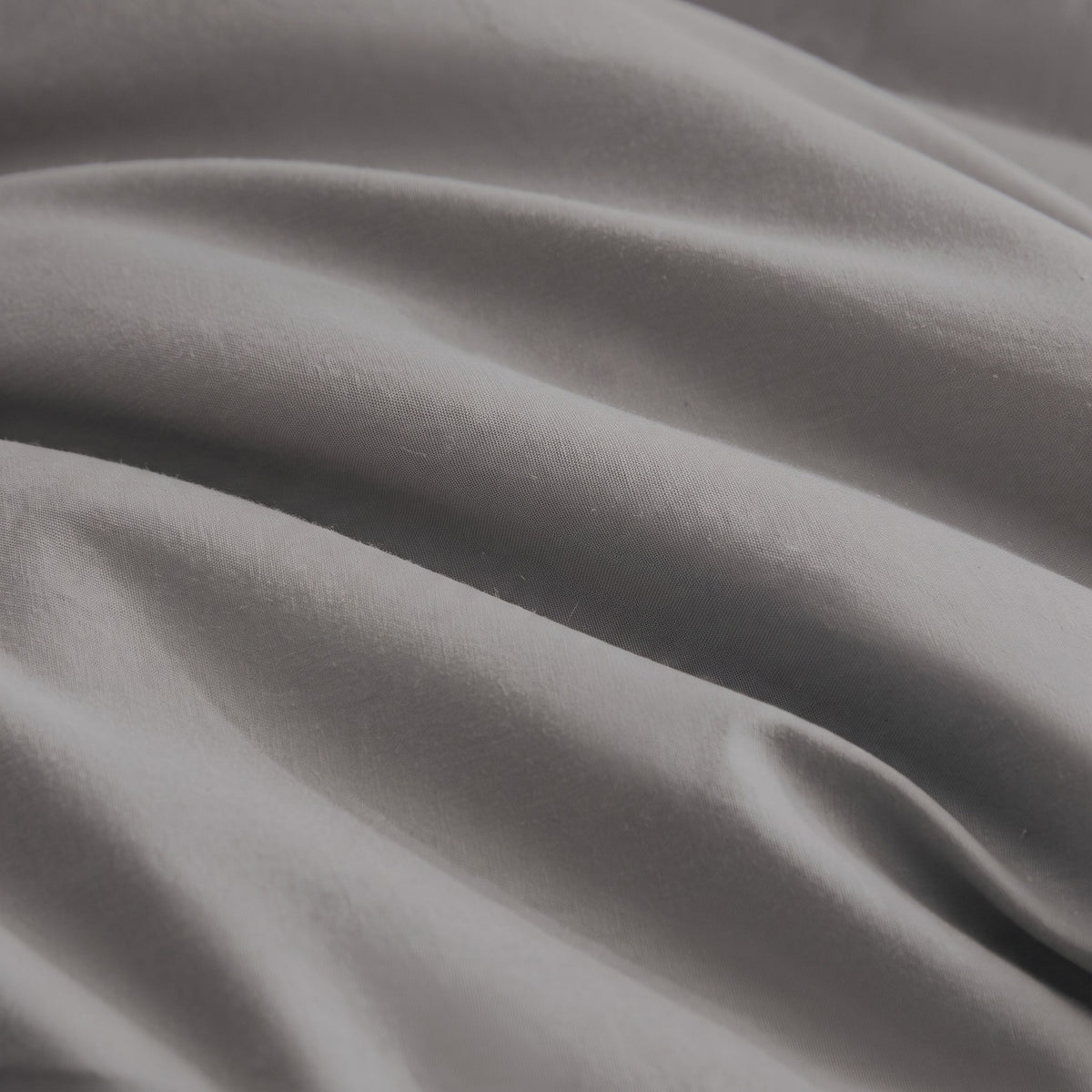 HappyBed couette lavable | Percale plumes | Gris