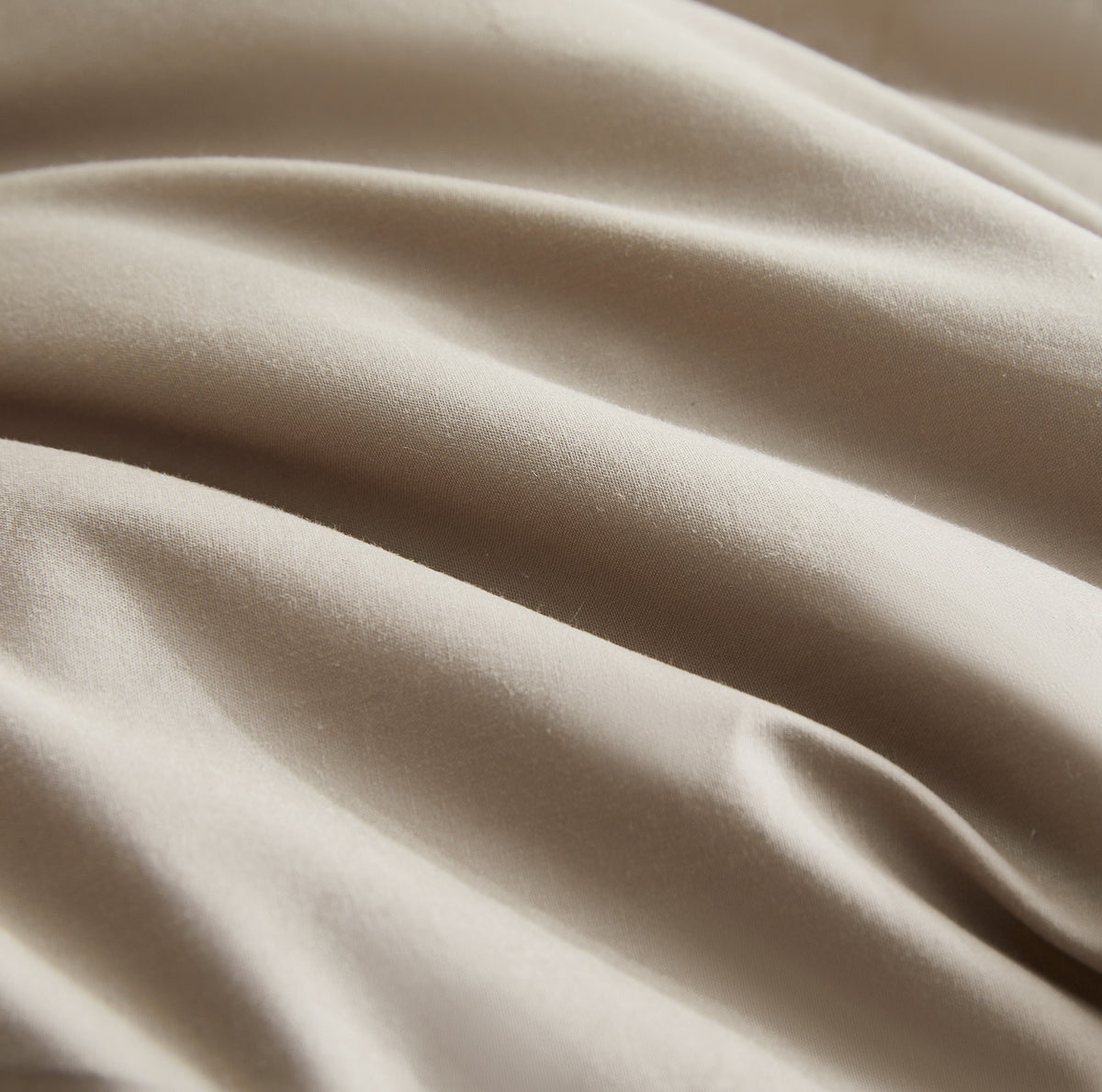 HappyBed couette lavable | Percale plumes | Taupe