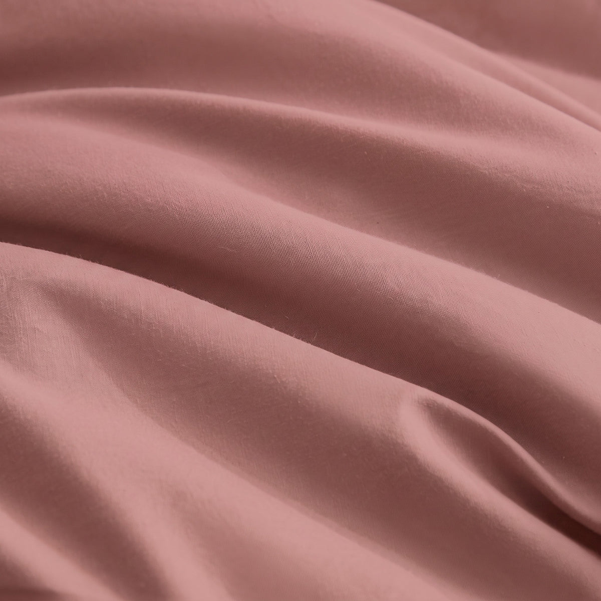HappyBed couette lavable | Percale plumes | Vieux rose
