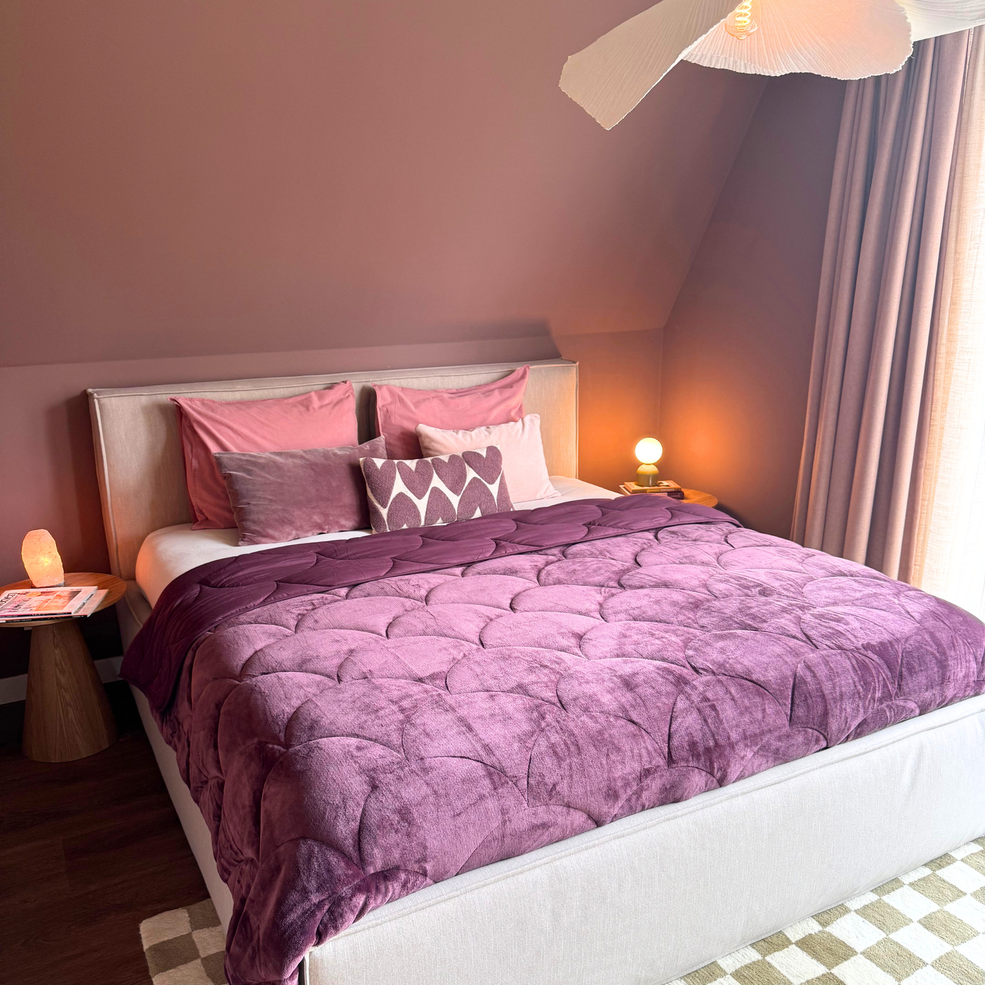 HappyBed Velvet Huckleberry - Dekbed voor het hele jaar