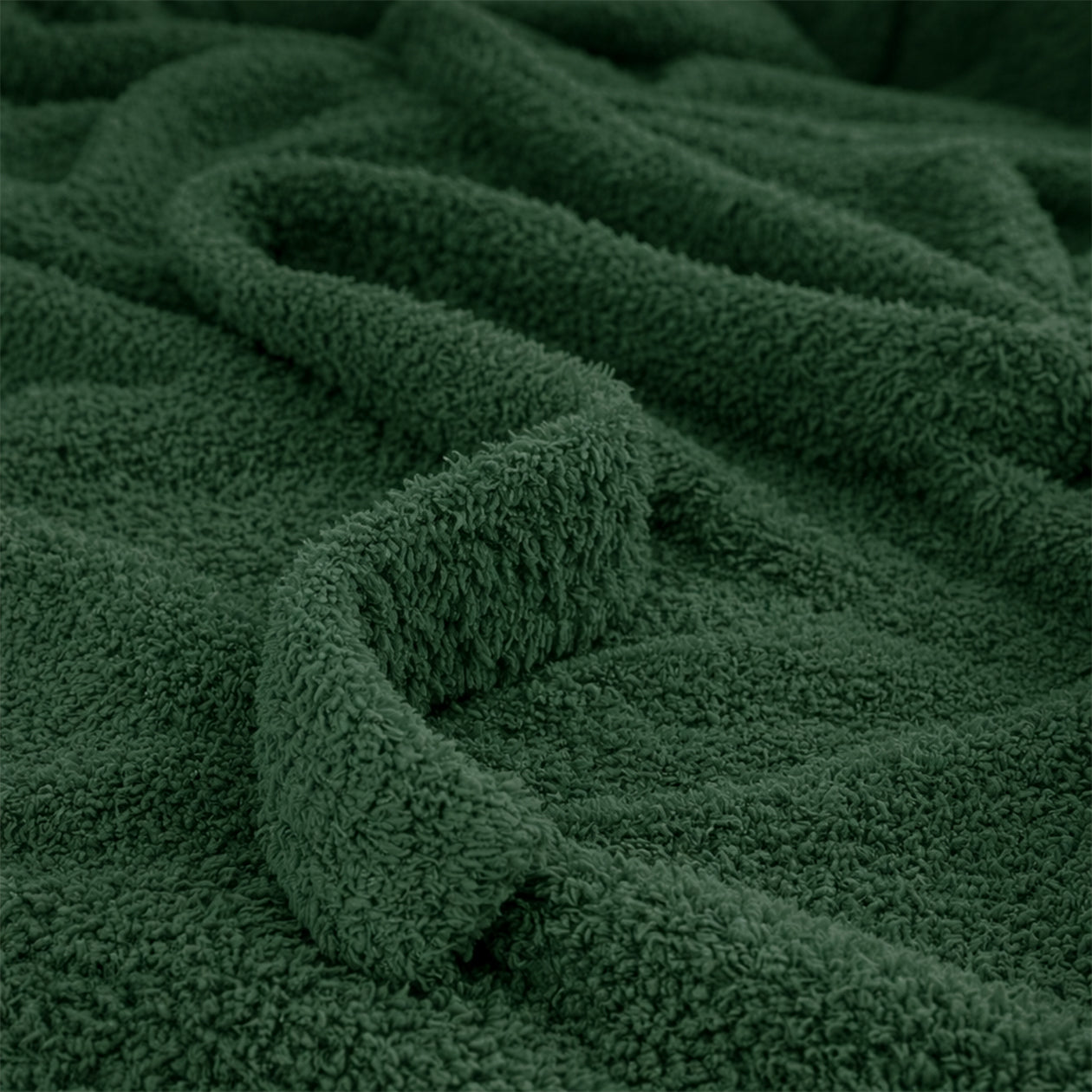 HappyBed Badjas | Teddy Moss Green