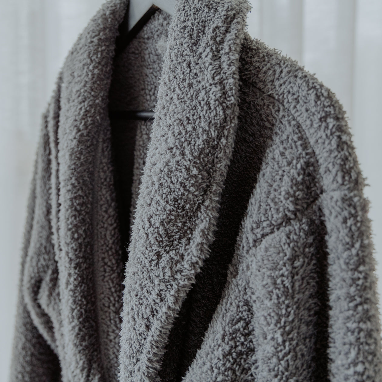 HappyBed Bathrobe | Teddy Quiet Shade