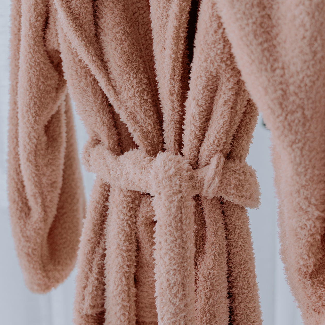 HappyBed Bathrobe | Teddy Rose Dust