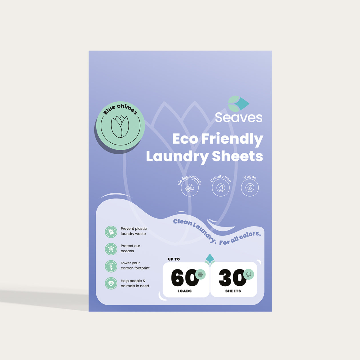 Seaves Wasstrips | Blue chimes - SKU: 8721001724505