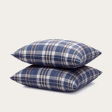 HappyBed Taies d'oreiller | Tartan | Lot de 2