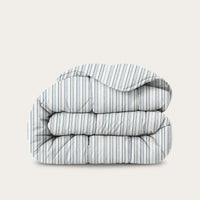 HappyBed Blue Stripes dekbed met blauwe strepen, hypoallergeen en geschikt voor alle seizoenen