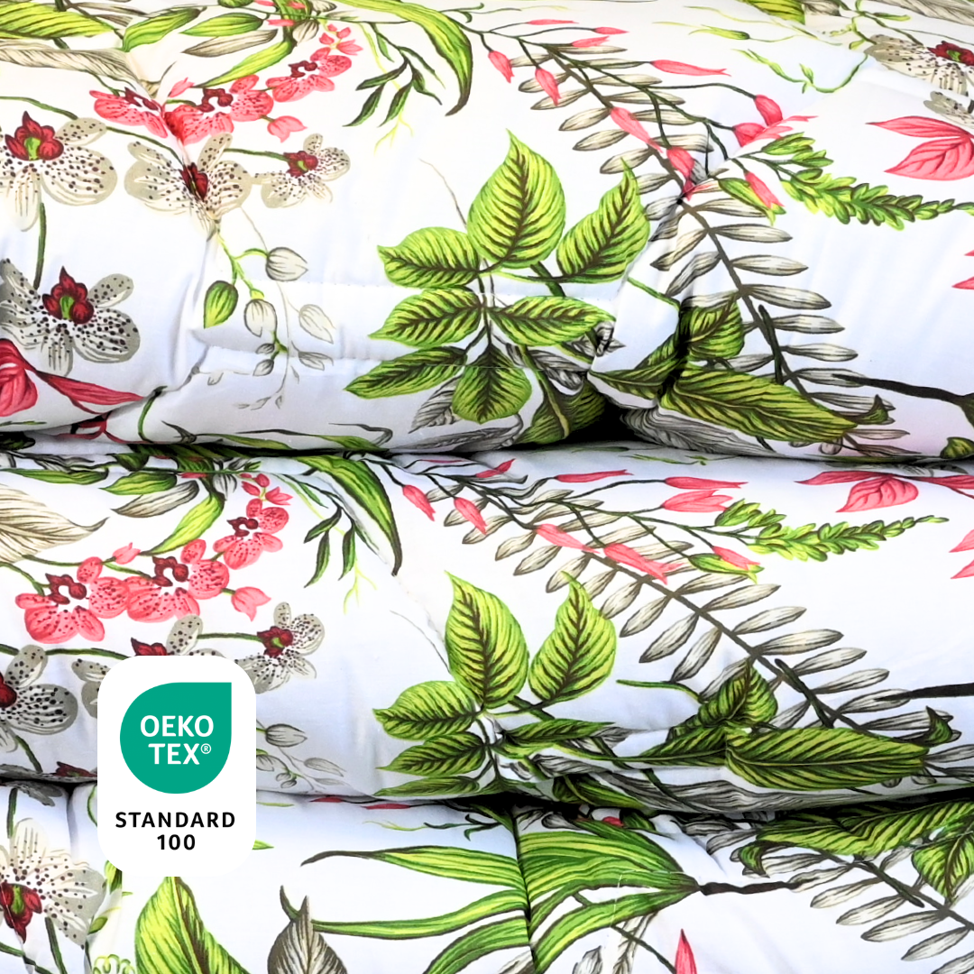 HappyBed Botanic Bliss - 100% cotton - All-season duvet