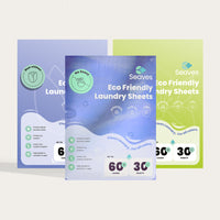 Seaves Wasstrips Bundle | Natural flowers, No-Scent & Blue Chimes