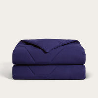 HappyBed Zomerdekbed Cooling Navy licht ademend zijdezacht zomerdekbed met IceSilk™ stof
