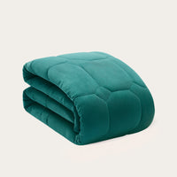 HappyBed Summer Quilt | Corduroy Emerald Green