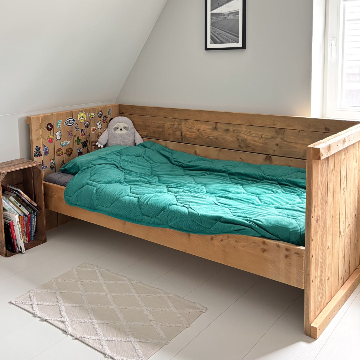 HappyBed Zomerdekbed | Corduroy Emerald Green
