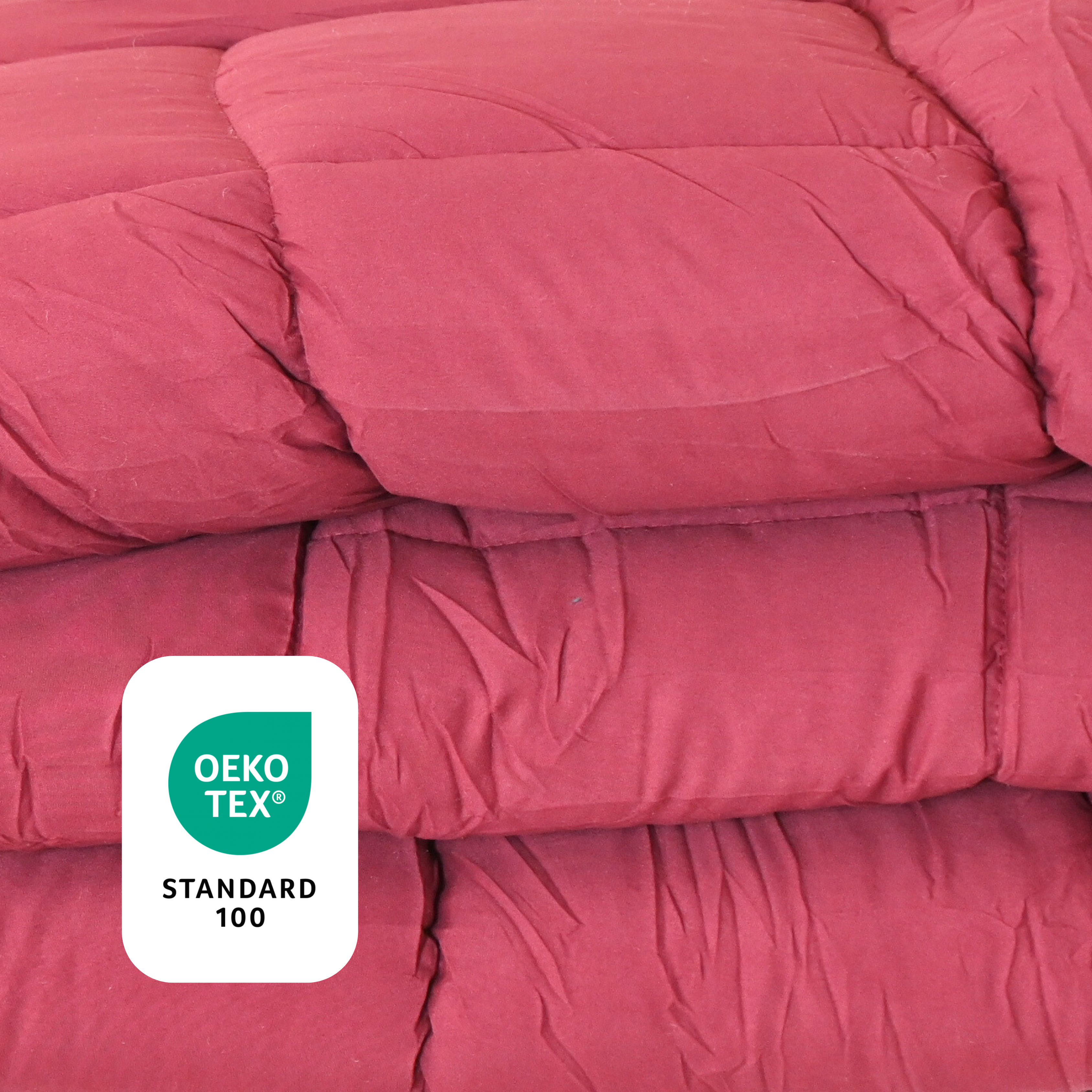 HappyBed Crimson Plum - All season Coverless duvet