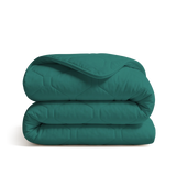 HappyBed Deep Jungle dekbed in groene blauwe tint voor comfortabele nachtrust het hele jaar door