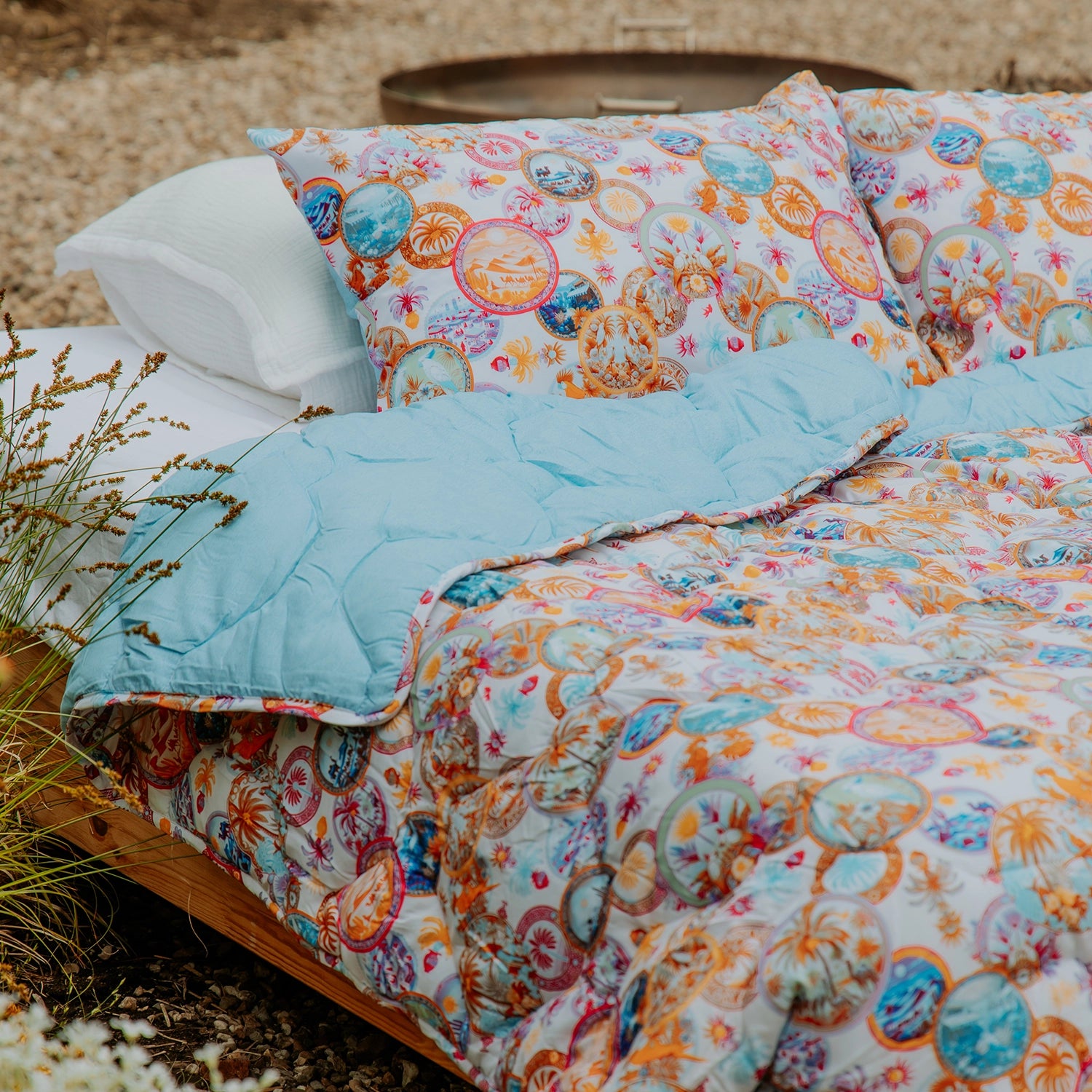 HappyBed x A fish named Fred | Desert World | Ganzjahresdecke
