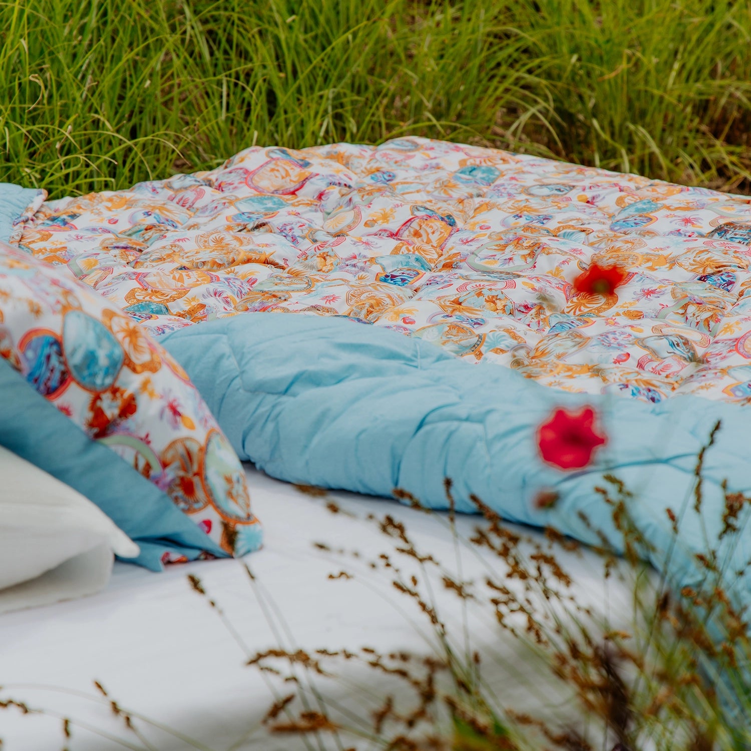 HappyBed x A fish named Fred | Desert World | Ganzjahresdecke