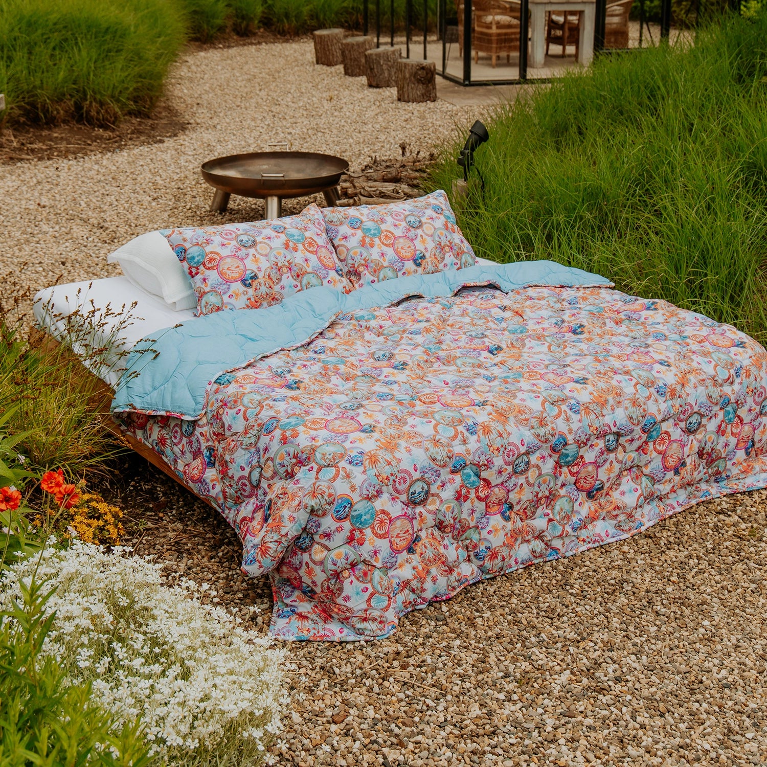 HappyBed x A fish named Fred | Desert World | Ganzjahresdecke