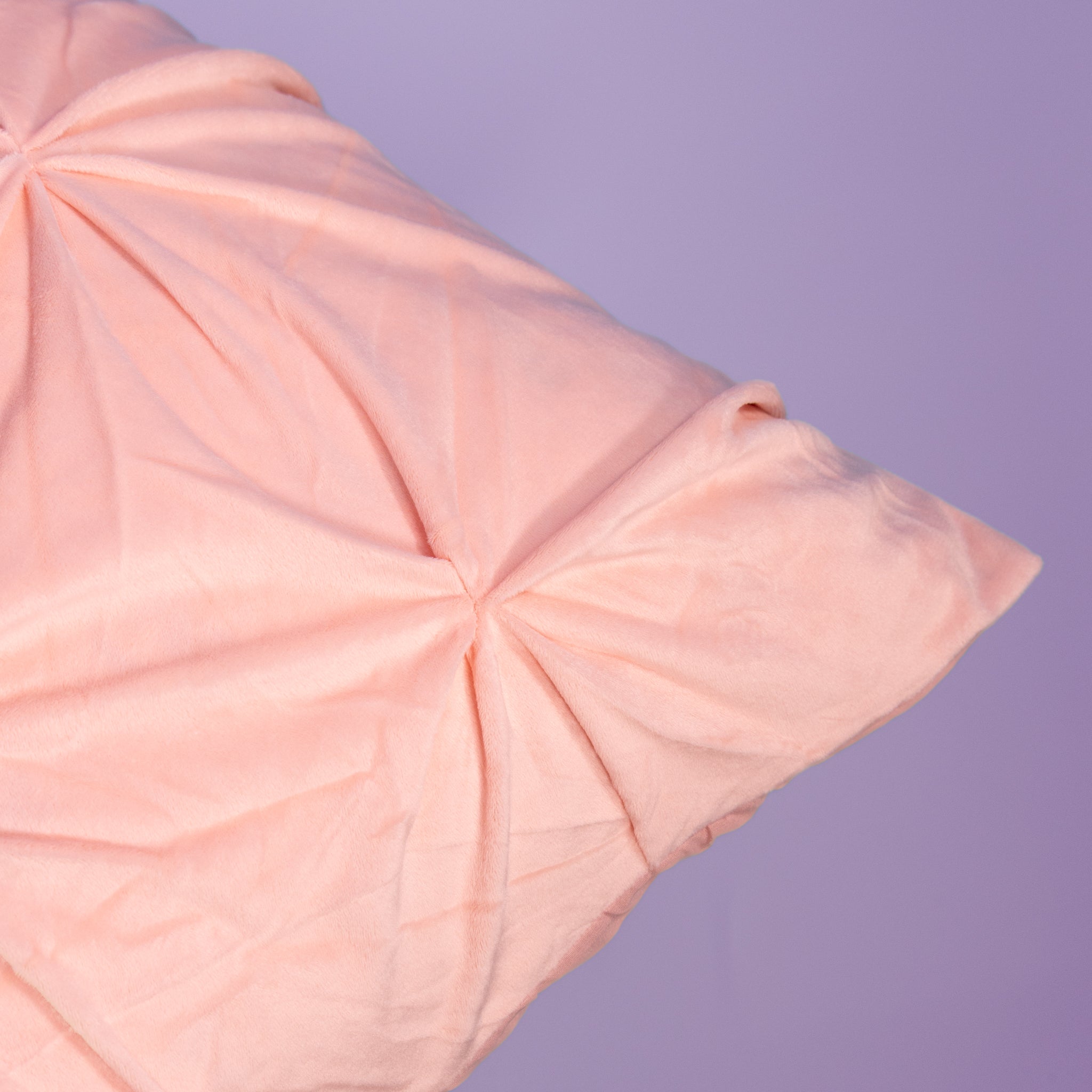HappyBed Pillowcases | Grand Fold Velvet Old Pink | Set of 2