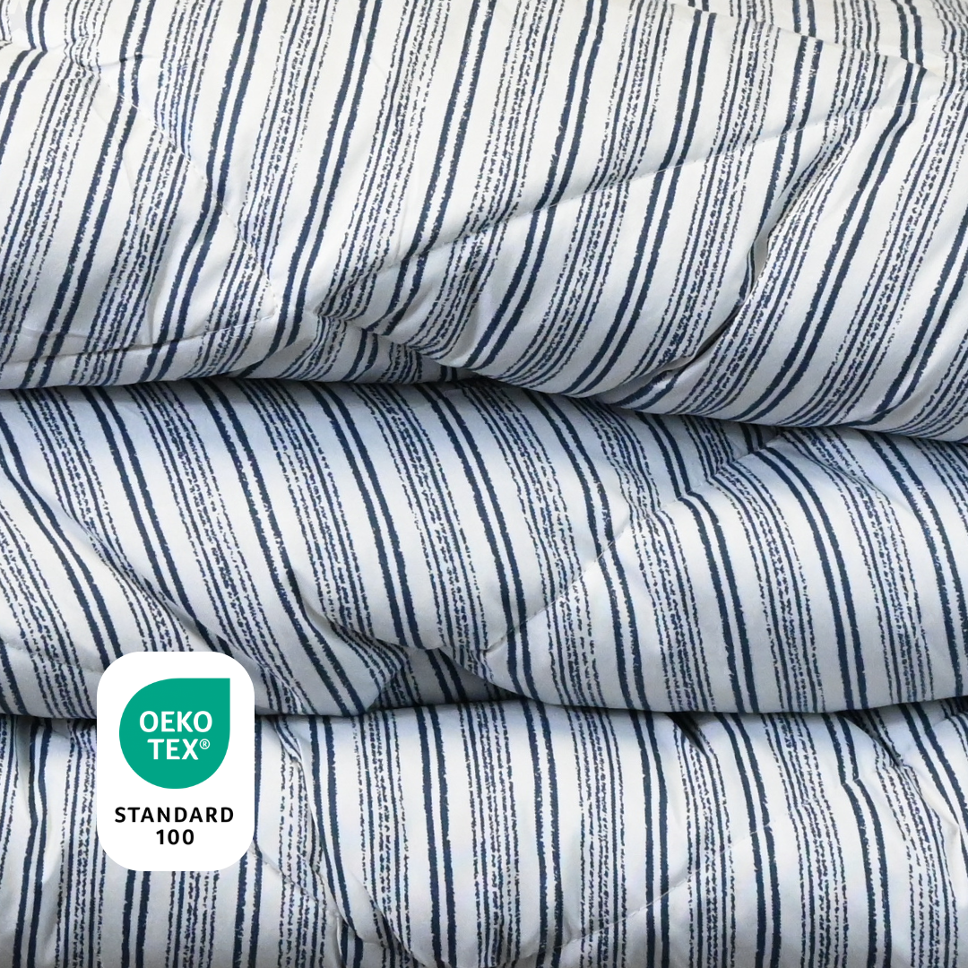 HappyBed Blue Stripes - Duvet for the whole year