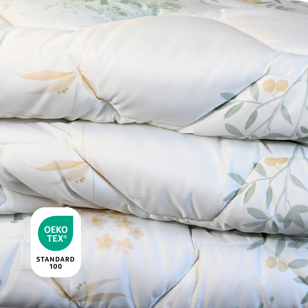 HappyBed Fresh Forest - Satin Look - Duvet for the whole year