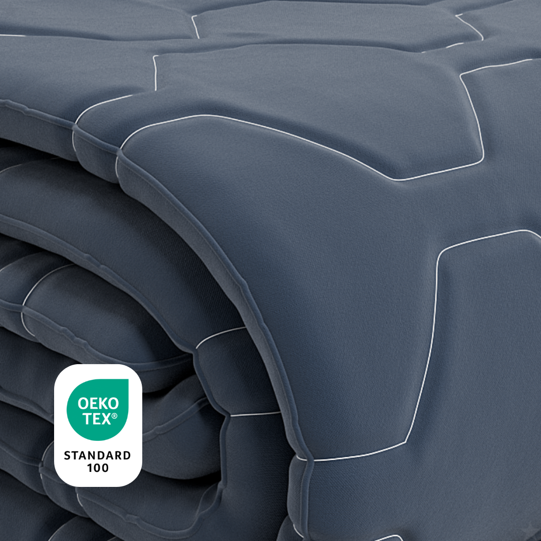 HappyBed Dark Blue - Summer quilt for the warm days