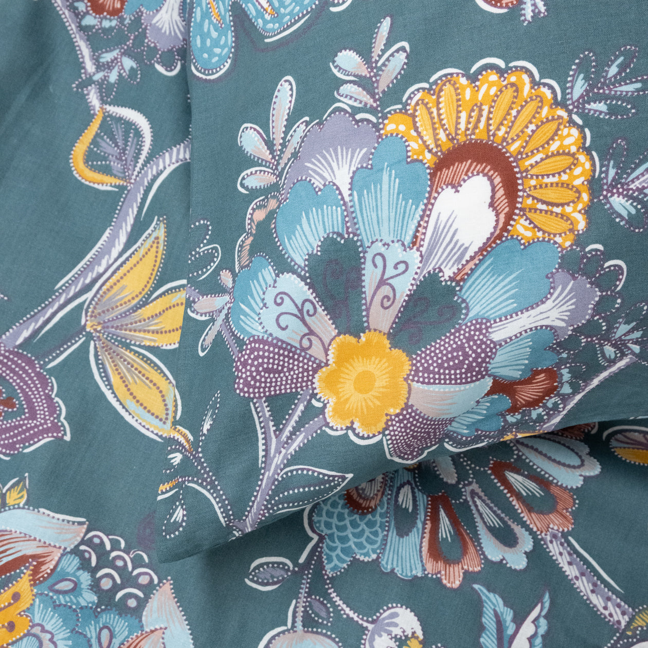 HappyBed Pillowcase | Flower Harmony | Set of 2 | Cotton