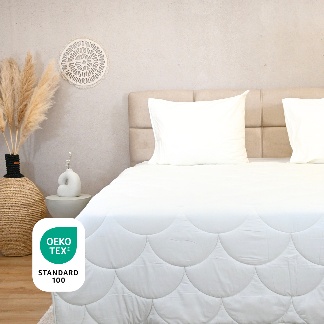 HappyBed - Velvet - Foggy Dew - Edredón para todo el año