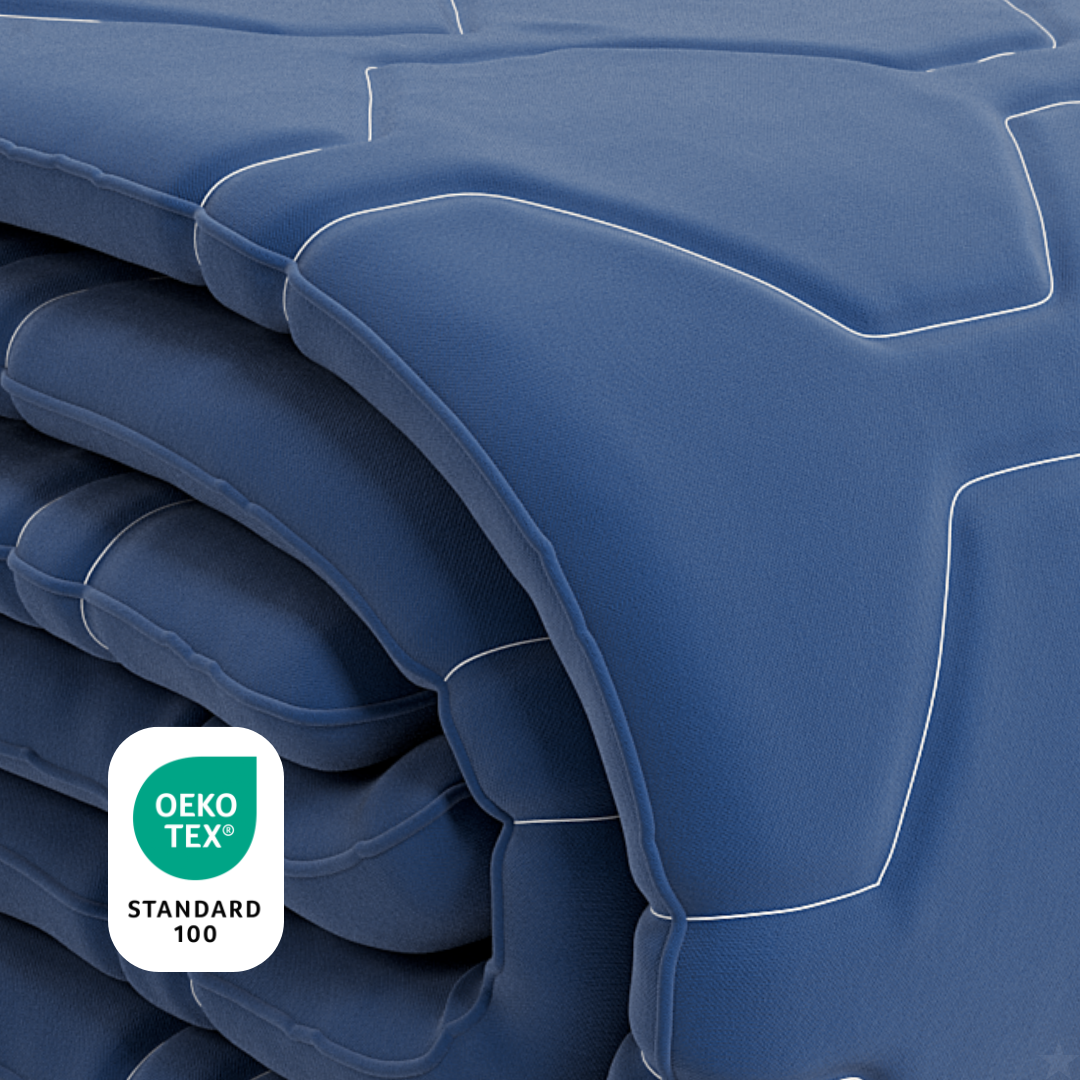 HappyBed Bettdecke | Navy | Bettdecke für das ganze Jahr