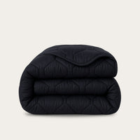 HappyBed dekbed glossy zwart voor het hele jaar comfort en hypoallergeen