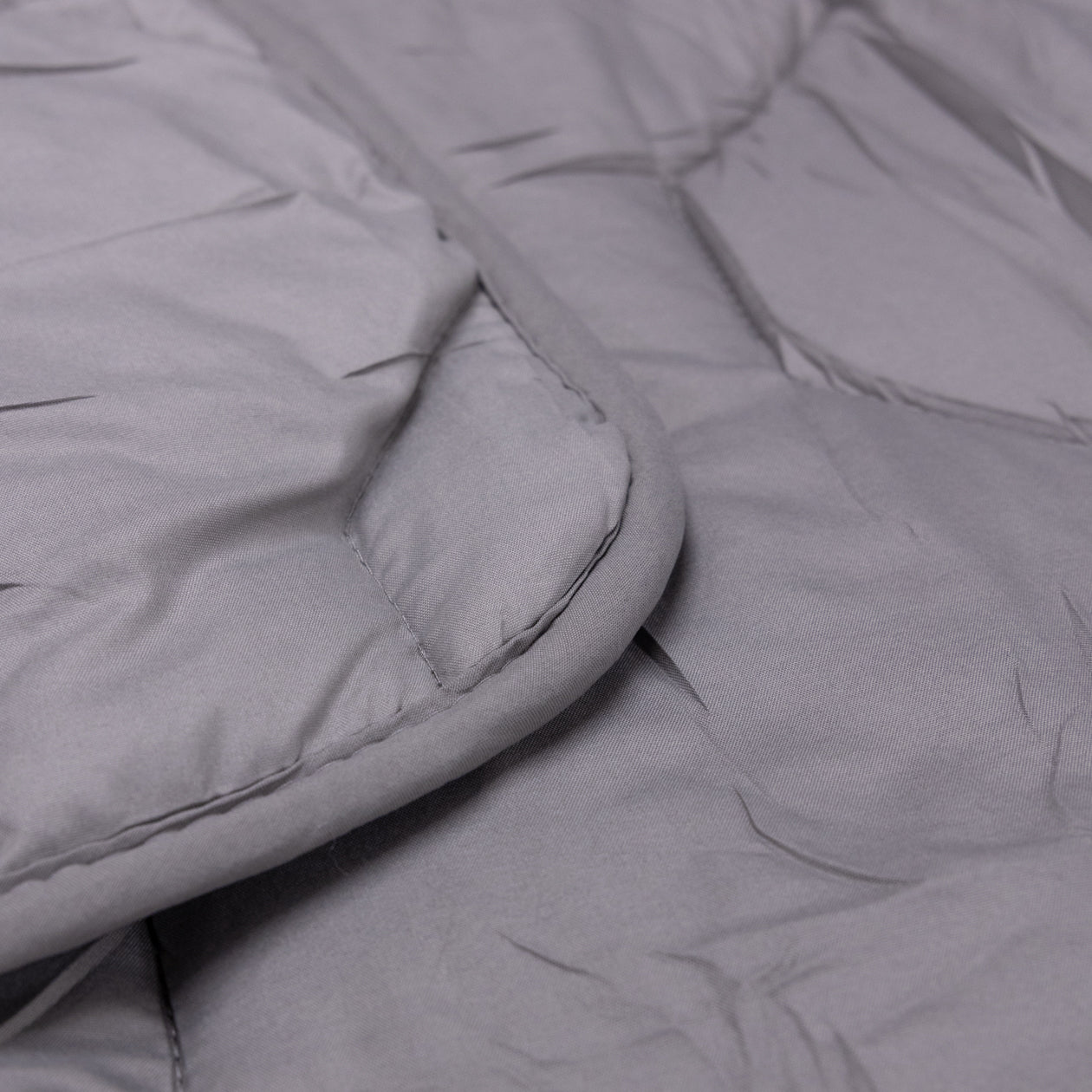 HappyBed 4-Seizoenen Dekbed | Glossy Grey | Afstelbaar