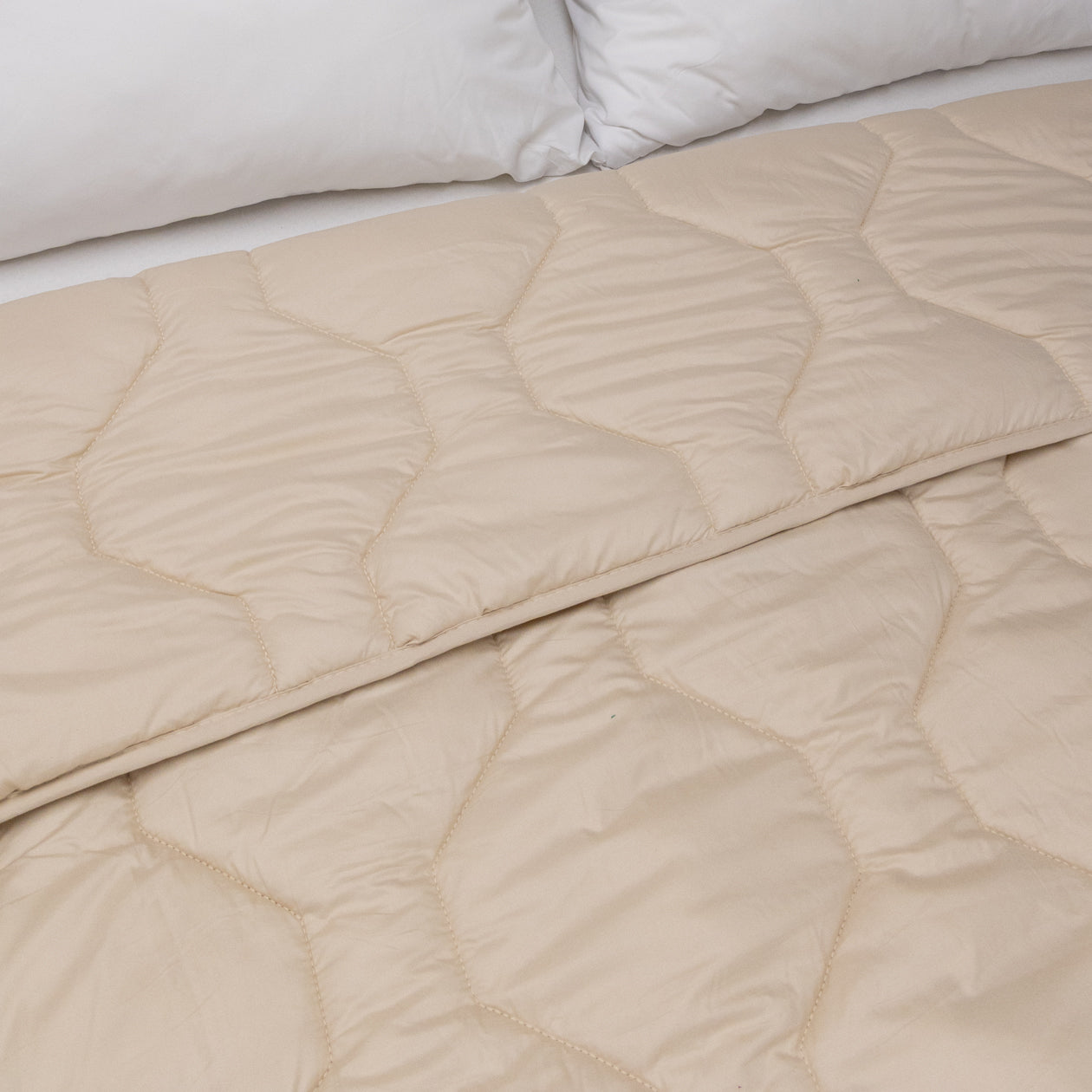 HappyBed Couette | Taupe Brillant | Pour toute l'année