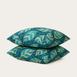 HappyBed Taies d'oreiller | Golden Oasis | Lot de 2