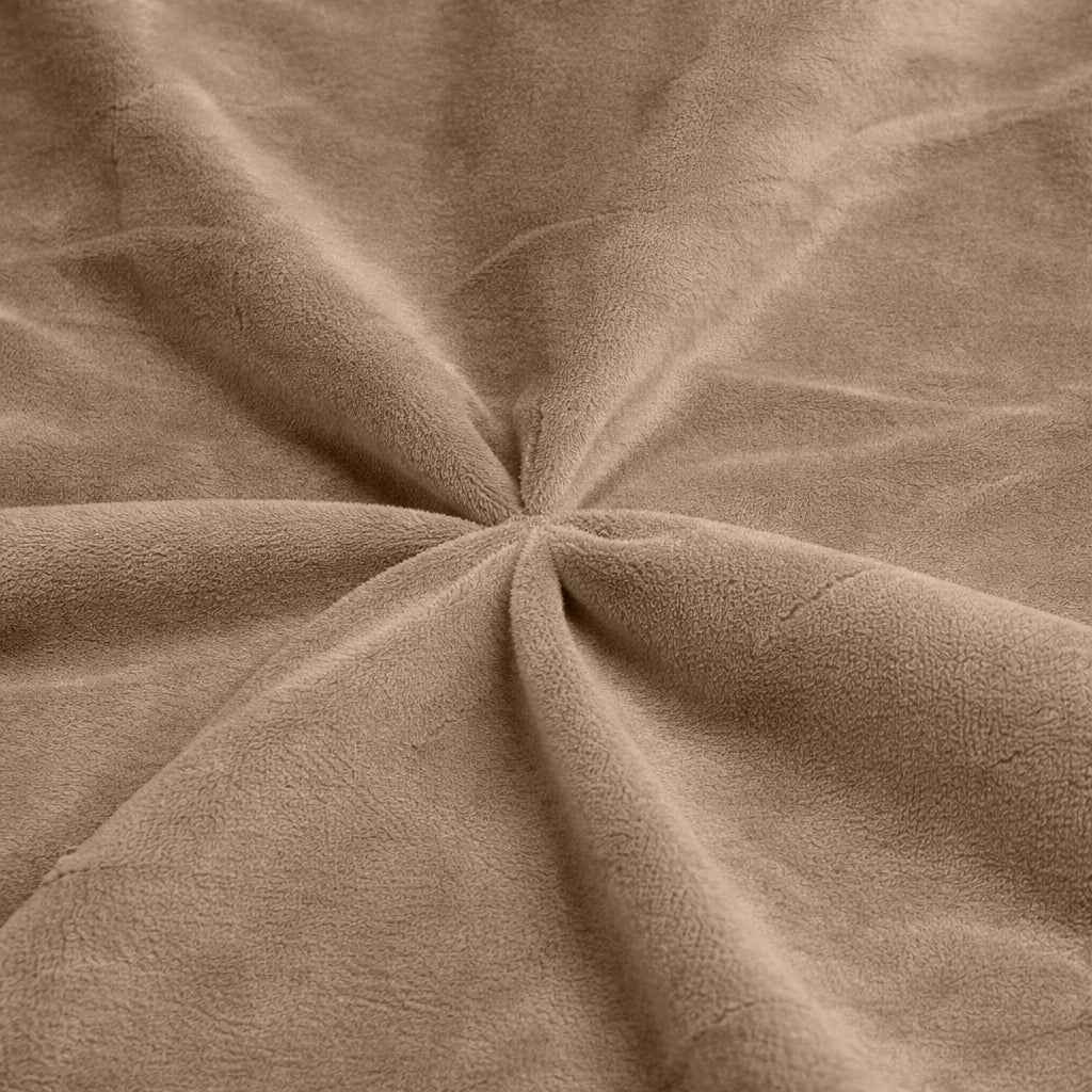 HappyBed Kissenbezüge | Grand Fold Velvet Taupe | 2er Set