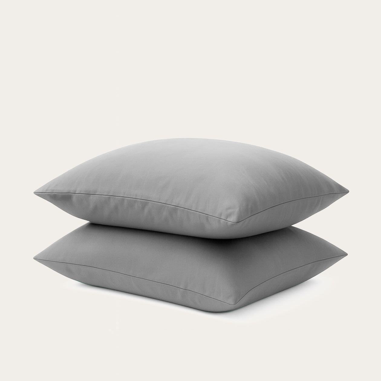 HappyBed Kussensloop | Grey | Set van 2 - SKU: 8721001721047