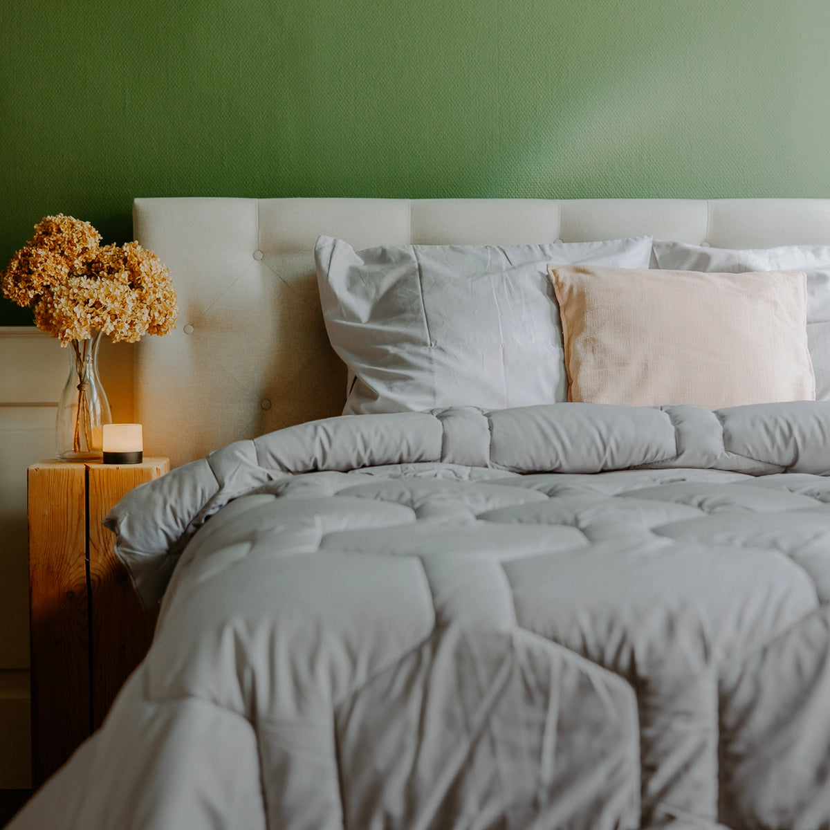 Pudebetræk | Premium percale | Taupe | Sæt med 2