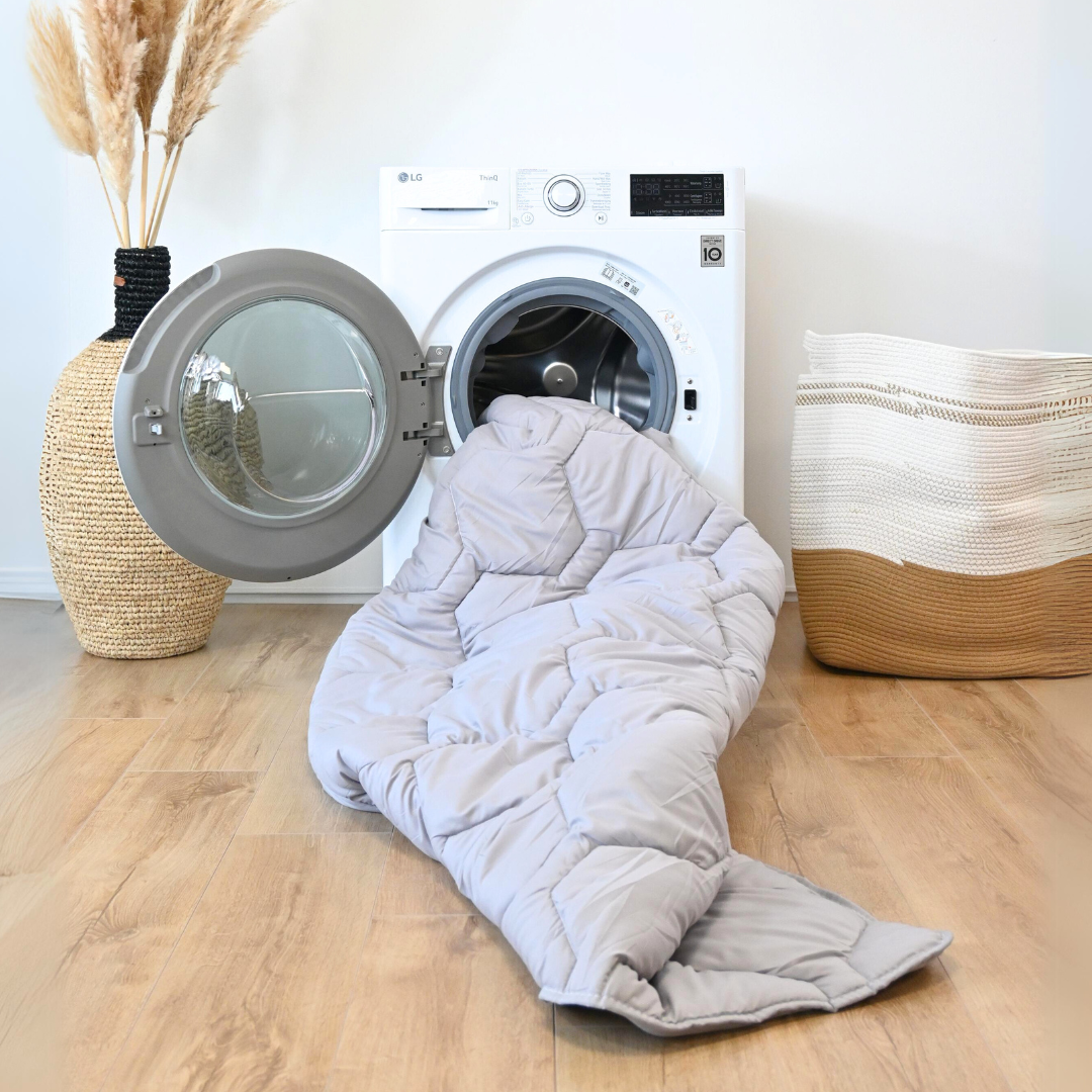 HappyBed Grey - All season Coverless duvet