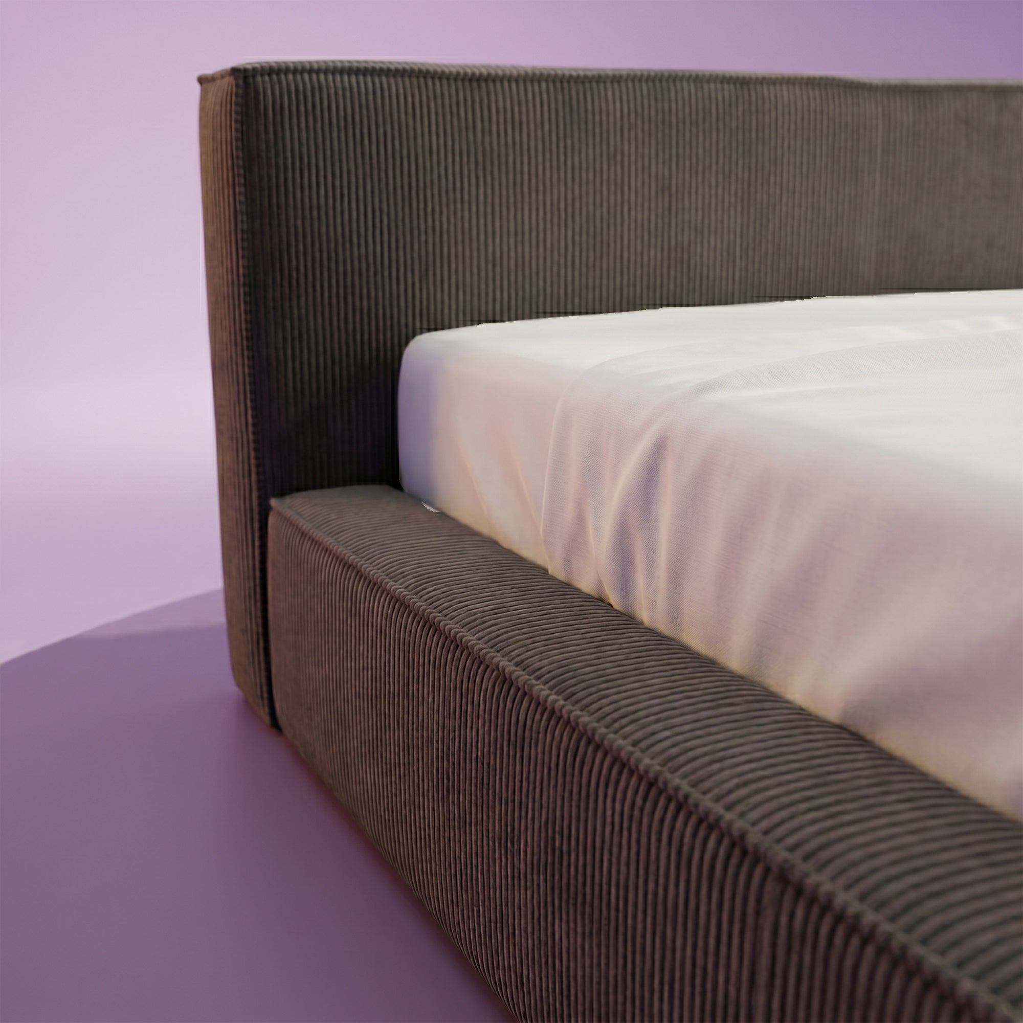 HappyBed Amour | Cosy | Rib | Antra
