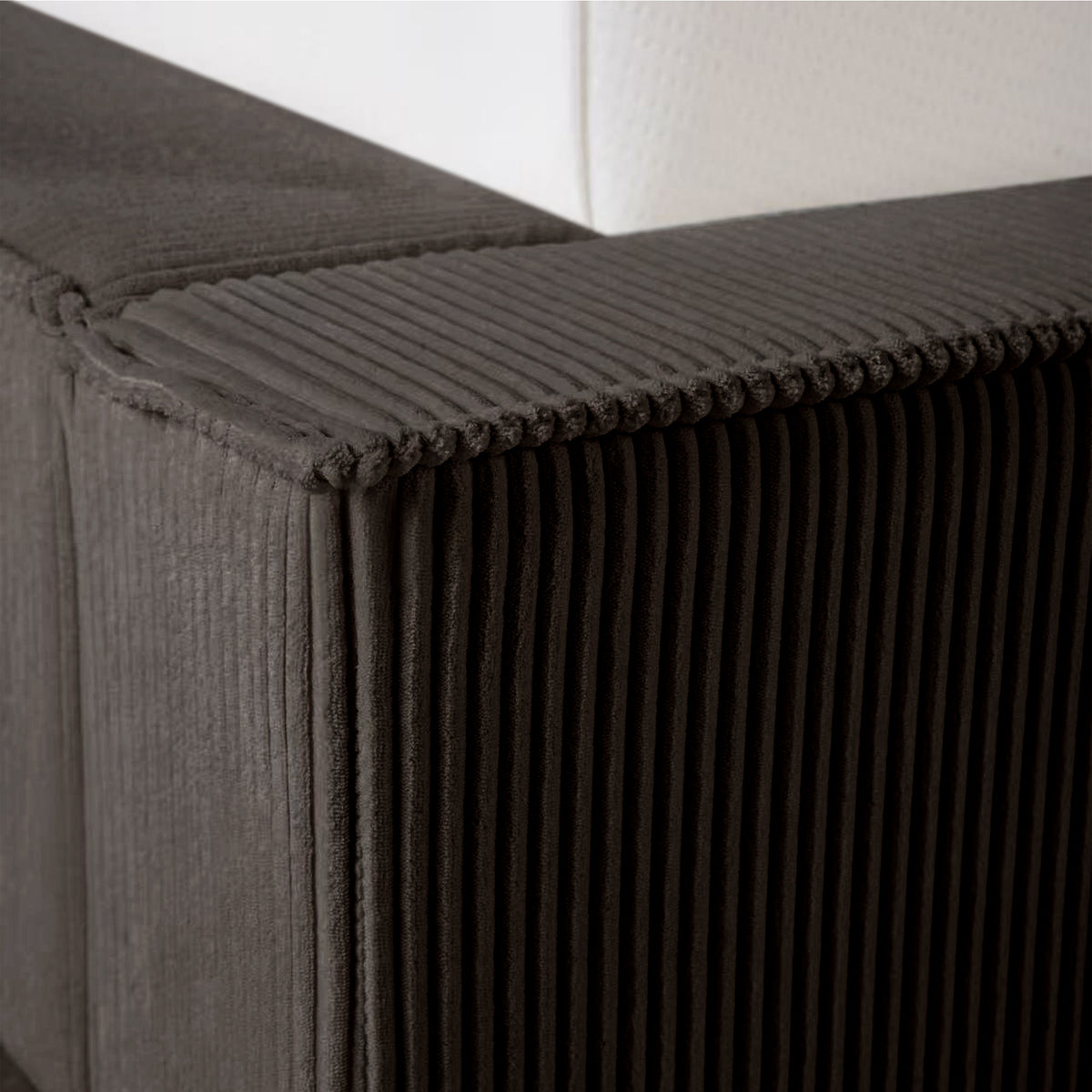 HappyBed Amour Cosy | Rib | Antra | Bed