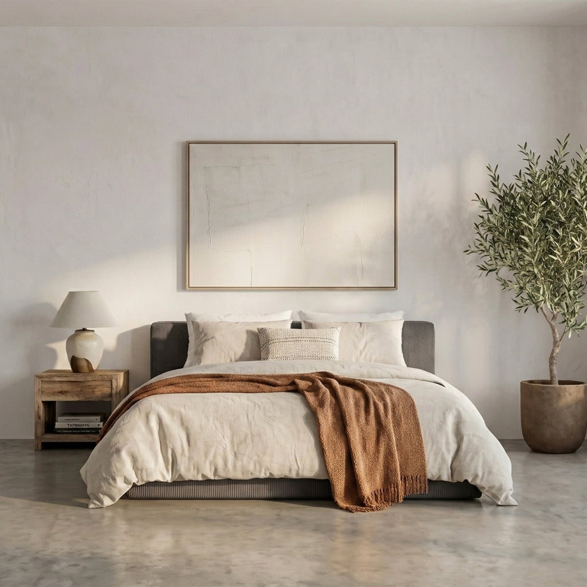 HappyBed Amour Cosy | Rib | Antra | Bed