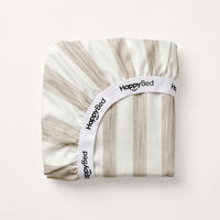 Fitted Sheet| Stripes Mélange| Cotton Linen
