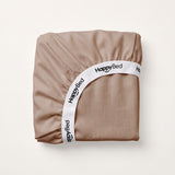 Fitted Sheet| Taupe| Cotton Linen